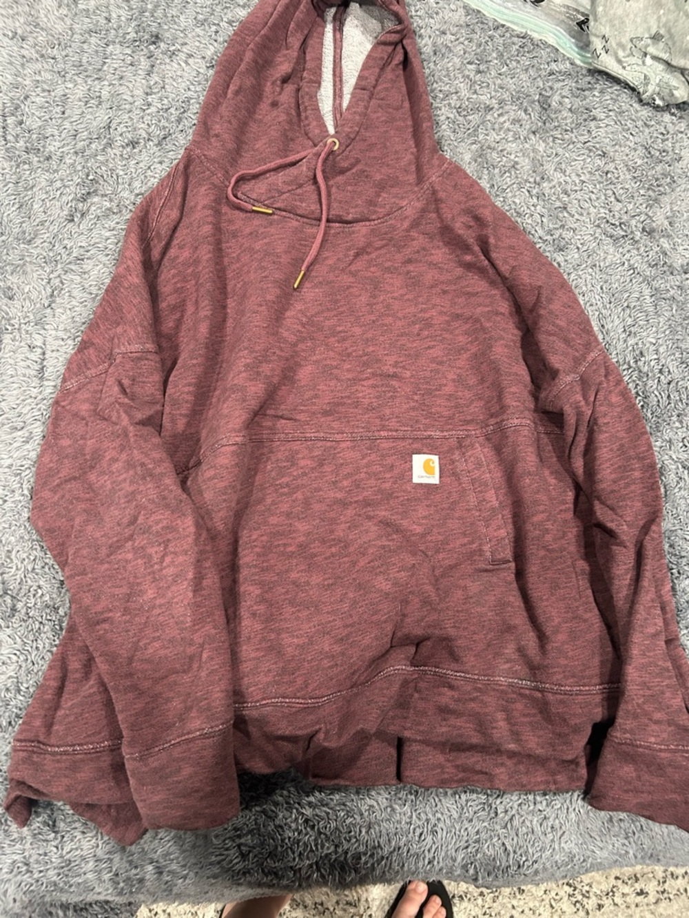 Carhartt women’s  Maroon Hooded Sweatshirt